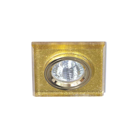 Світильник точковий Feron 8170-2, MR16, GU5.3, 50W, мерехтливе золото/золото - 1