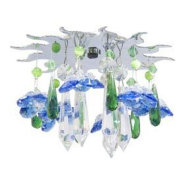 Светильник точечный Feron DL166, MR16, GU5.3, 12V, 50W, цветные подвески/хром