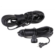 Удлинитель сетевой 25 метров, 250В, 10А, 2*1,5 кв.мм., 1 розетка, У6-003, У6-003/25