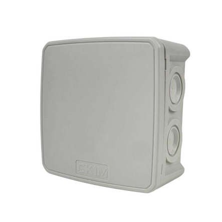 Коробка розподільна СКІМ В1102008, 114х114х54 (К115), IP65, сіра - 1