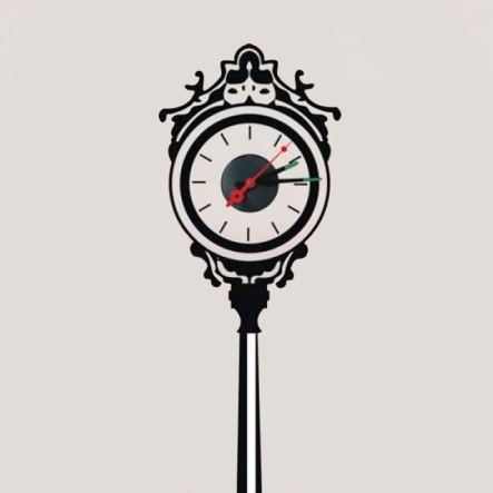 Годинник-наліпка Feron NL34, Вуличний годинник, 1*AА батарейка (до комплекту не входить) - 1