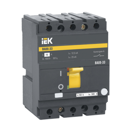 Автоматический выключатель IEK ВА88-33, 3p, 50A, 35кА, SVA20-3-0050 - 1