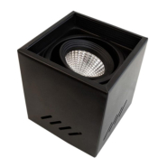 Світильник накладний ARTTOK 1005/7W BK 4100K LED 90*100