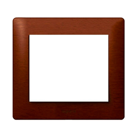 Рамка 1 пост горизонтальная Legrand Galea Life, 771981, красное дерево - 1