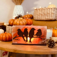 Соляний світильник «Птахи» 1кг