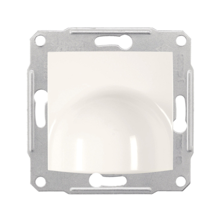 Кабельная розетка 250В-25А Schneider Electric Sedna, слонова кістка, SDN5500123 - 1