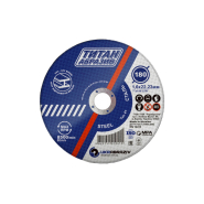 Круг отрезной по металу 180х1,6х22,23 Титан Абразив