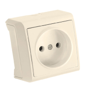 Розетка одинарная VIKO VERA, 90681207, крем