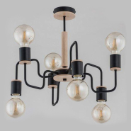 Люстра ALFA 24826 BREK, 6хЕ27х 60 Вт, D 53 см,  H 42 см