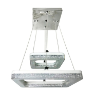 Люстра підвіс ARTTOK 6081/300*185 CH LED 24W+12W