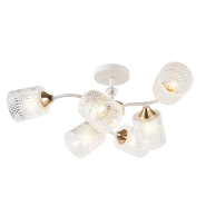 Люстра VALESO V 6352-6 WH+FG