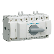 Переключатель модульный трехпозиционный HAGER HIM408 I-0-II до 35мм2, 400/690В, 4п, 80А