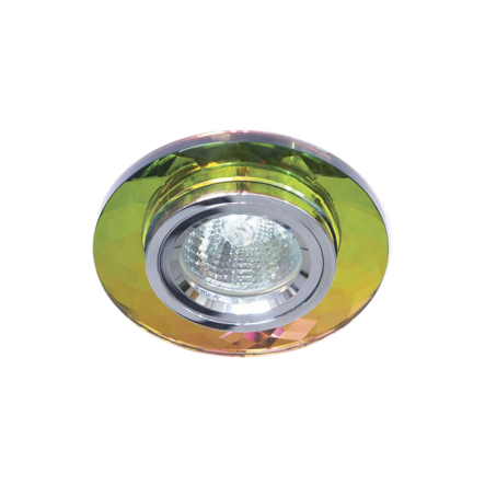 Светильник точечный Feron 8050-2, MR16, GU5.3, 50W, 5-мультиколор/серебро - 1