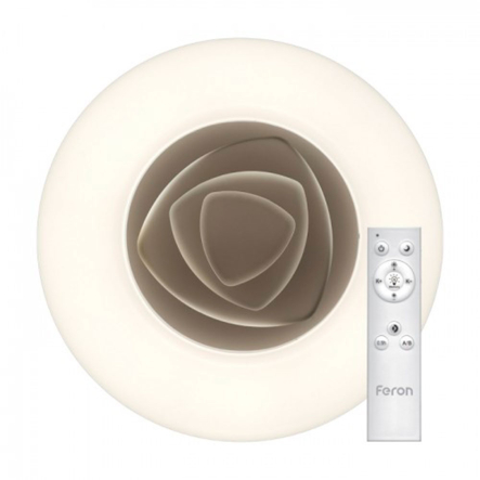 Светильник LED Feron, AL5600, ROSE, 80W, 5600Lm, 3000K-6500K, 480х85 мм, 6874