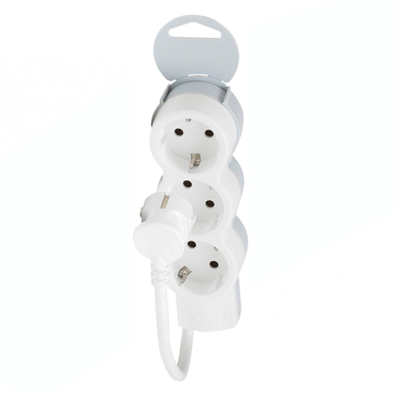 Удлинитель Legrand 3x2K+3 1.5 м White/Grey - 1