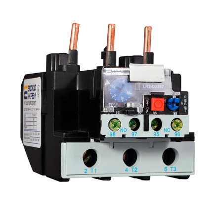 Реле теплове АСКО-УКРЕМ РТ-3357 (LR2-D3357) 37,0-50,0А, до ПМ 3-40,50, ПМ4-65,80,95, A0040060019 - 1