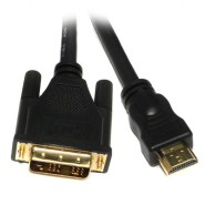 Кабель Viewcon VD 066-2м, HDMI- DVI:18+1; 2м, V1.3. блістер