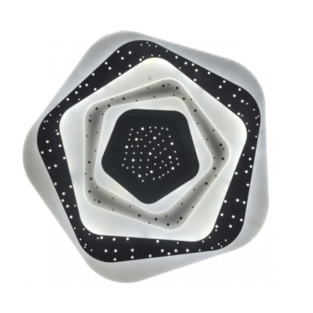 Светильник светодиодный LUXEL, CLQR-120, с пультом управления, 3000/4000/6000К, 120 Вт