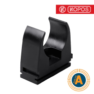 Крепление к трубе 25мм, KOPOS, 5325 FB, чёрный (держатель)