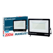 Прожектор LED Enerlight MANGUST 200W, 6500K, IP65, MANGUST200SMD80С