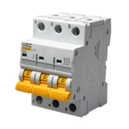 Автоматический выключатель C50A, 3P, 4,5kА, UEC SB-M8, MCB45-3-050-C