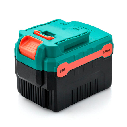 Аккумулятор 20В Li-lon 6.0Ar Sturmax CLM206B, с индикатором заряда - 1