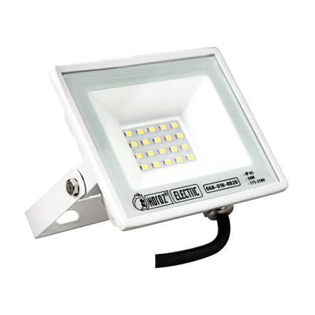 Прожектор LED HOROZ Electric ASLAN-20, 20W, 6400K, ІР65, 1600Lm, SMD, белый, 068-010-0020-040 - 1