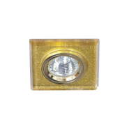 Світильник точковий Feron 8170-2, MR16, GU5.3, 50W, мерехтливе золото/золото