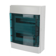 Щит розподільний ABB MISTRAL, 1SLM006501A1204, 24 модулі, IP65, накладний, світло-сірий