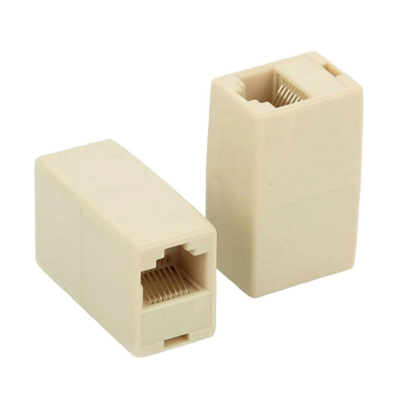 Проходной адаптер RJ45-RJ45, для кабеля кат 5Е UTP, TNSy5503258 - 1