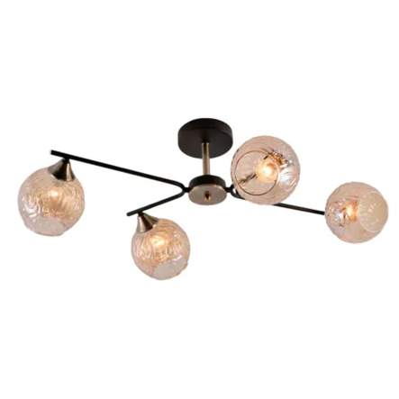 Люстра VALESO V XA1488/4 BK+AB - 1