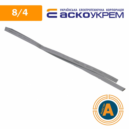 Трубка термоусаживаемая (ТУТ), АСКО-УКРЕМ, d - 8/4 мм., серая, A0150040418 - 1