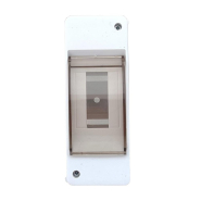 Бокс TNSy КМПн 1/2 на 2 модуля навесной/прозрачная крышка, TNSy5000791