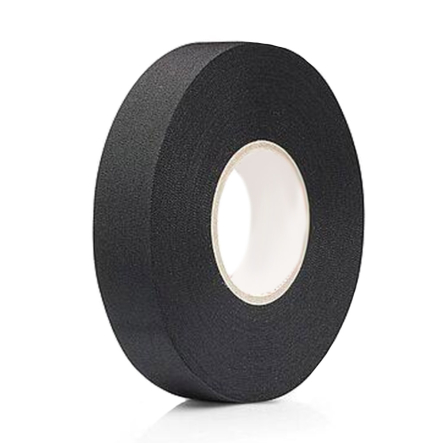 Изоляционная лента тканевая (лавсановая) Termofit, 19ммх20м, черная - 1