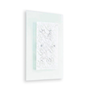 Світильник настінно-стельовий ДеКоРа, Модерн, Е27, 1х60W, 300х140 мм, білий, 49066