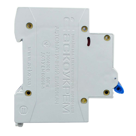 Автоматический выключатель АСКО-УКРЕМ ВА-2017 1р, 1А С, A0010170028