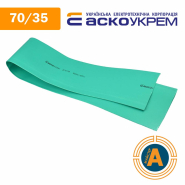Трубка термоусаджувальна (ТУТ), АСКО-УКРЕМ, d - 70/35 мм., зелена, A0150040296