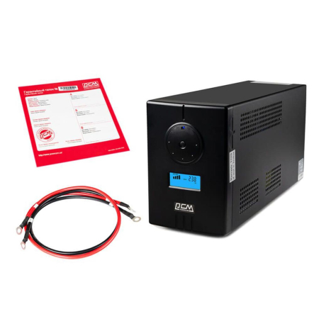 Источник бесперебойного питания Powercom INF-800AP, 480 Вт, 800 ВА чистая синусоида