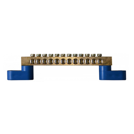 Шина нульова (нейтраль) на двох кутових ізоляторах АСКО-УКРЕМ ВС-1А 12, A0150120040 - 1