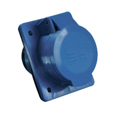 Розетка скрытая TNSy 423, 32А, 2Р+РЕ, 220В, IP44, 5500427 - 1