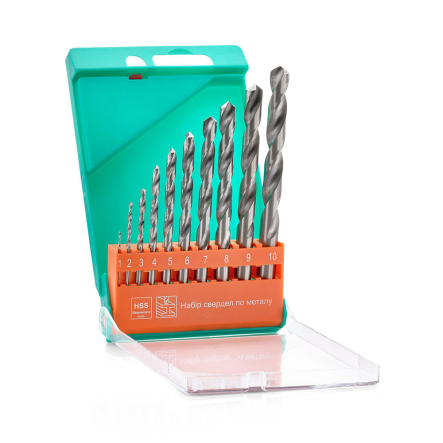 Набор сверл Sturmax 1055M-01-SS1, 1-10мм, 10шт. - 1