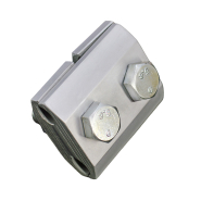 Затискач сполучний плашковий ПА 3-1, d дроту: 12,3-14,0 мм, алюміній (2 болта)