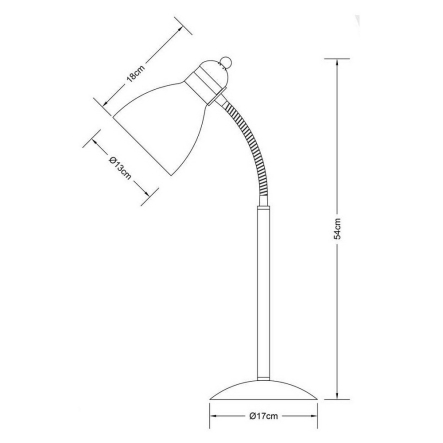Настольная лампа VIOLUX PANDORA Е27 синий, 510206