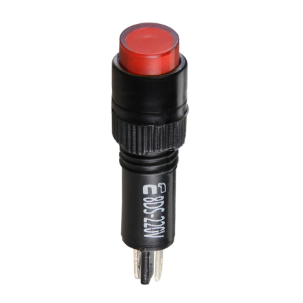 Сигнальная арматура АСКО-УКРЕМ AD22E-8DS, 220V АC, красная, A0140030165