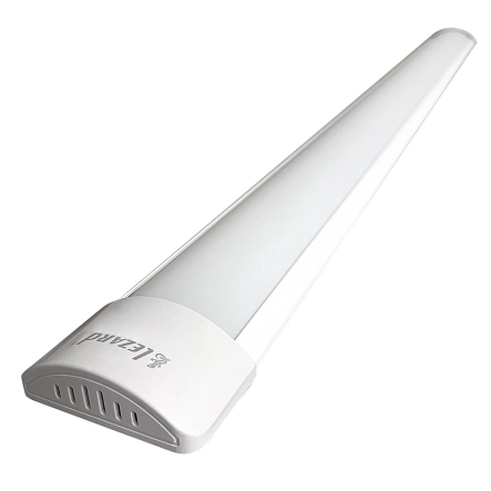 Светильник линейный LED LEZARD 40W, 1200мм, 6500К, IP20, белый, 464-FL12-040