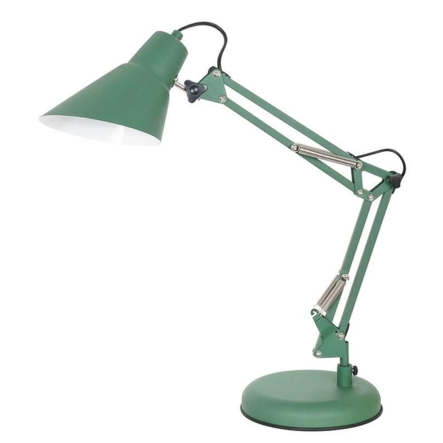 Настольная лампа Laguna Lighting E27 40W матовая зеленая - 1