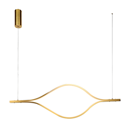 Люстра LAGUNA Lighting 43713-21, L1000mm, бронза, алюміній, 21W LED, 4000K - 1