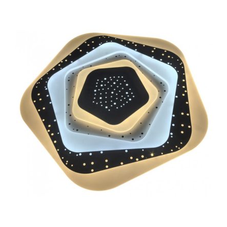 Светильник светодиодный LUXEL, CLQR-120, с пультом управления, 3000/4000/6000К, 120 Вт