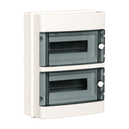 Корпус пластиковый IEK КМПн 2/38 ІР55 навесной, MKP72-N-38-55 - 1