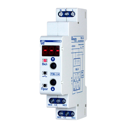 Реле часу Novatek-Electro РЕВ-114 1 мод. - 1